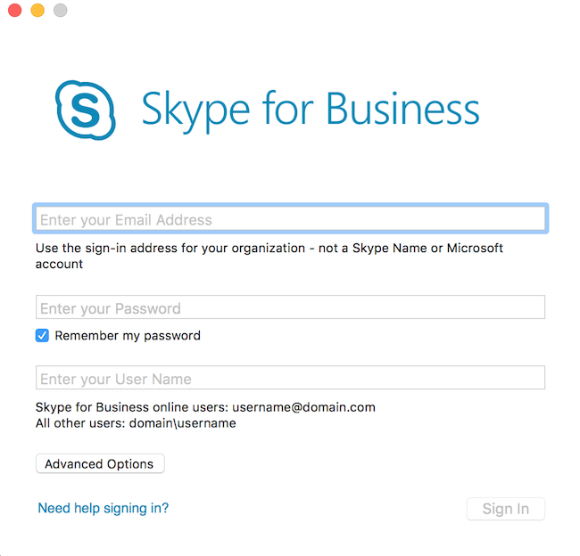 Skype For Business 2016 Mac Download